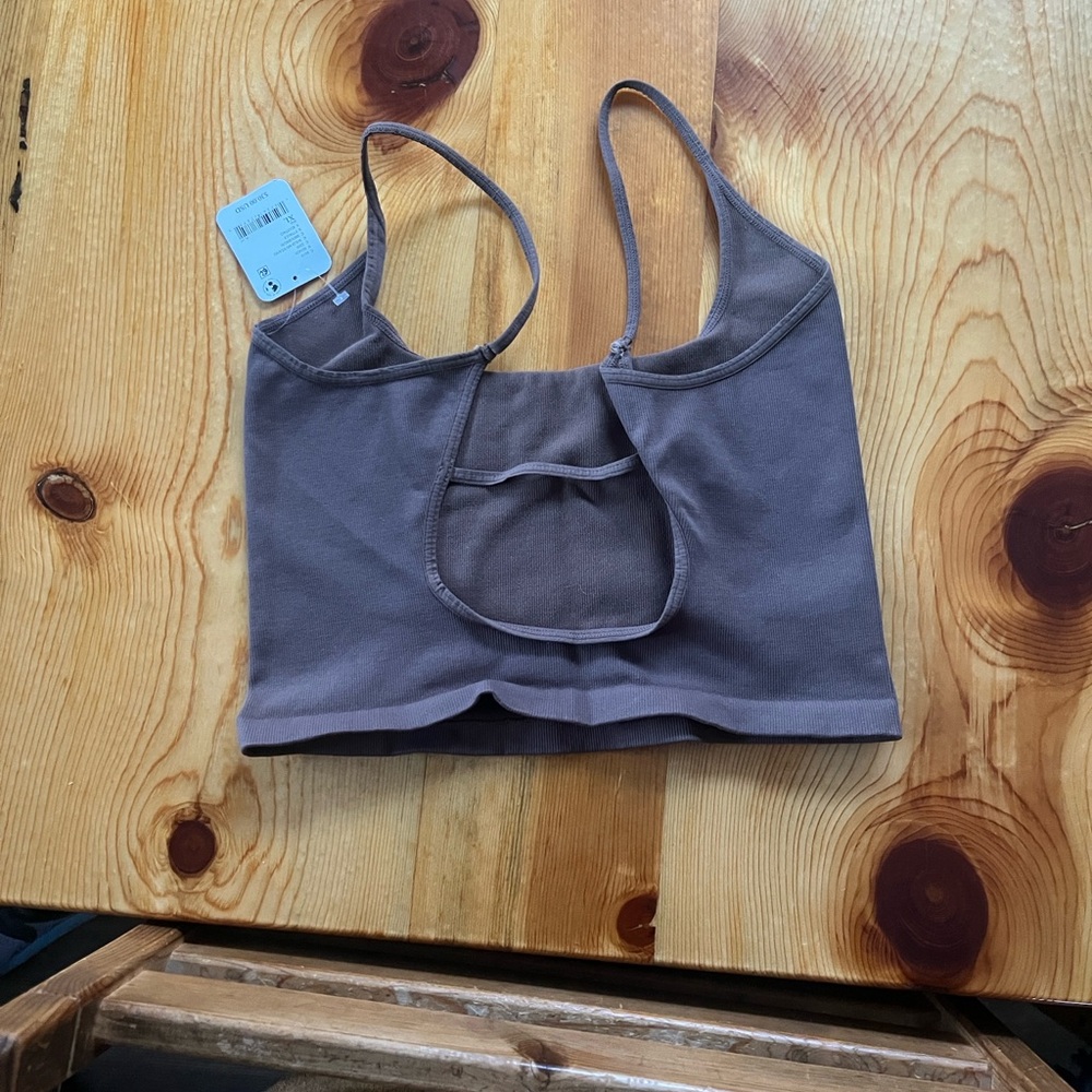 Free People Brown Crop Topfree People Top - Picture 2 of 3